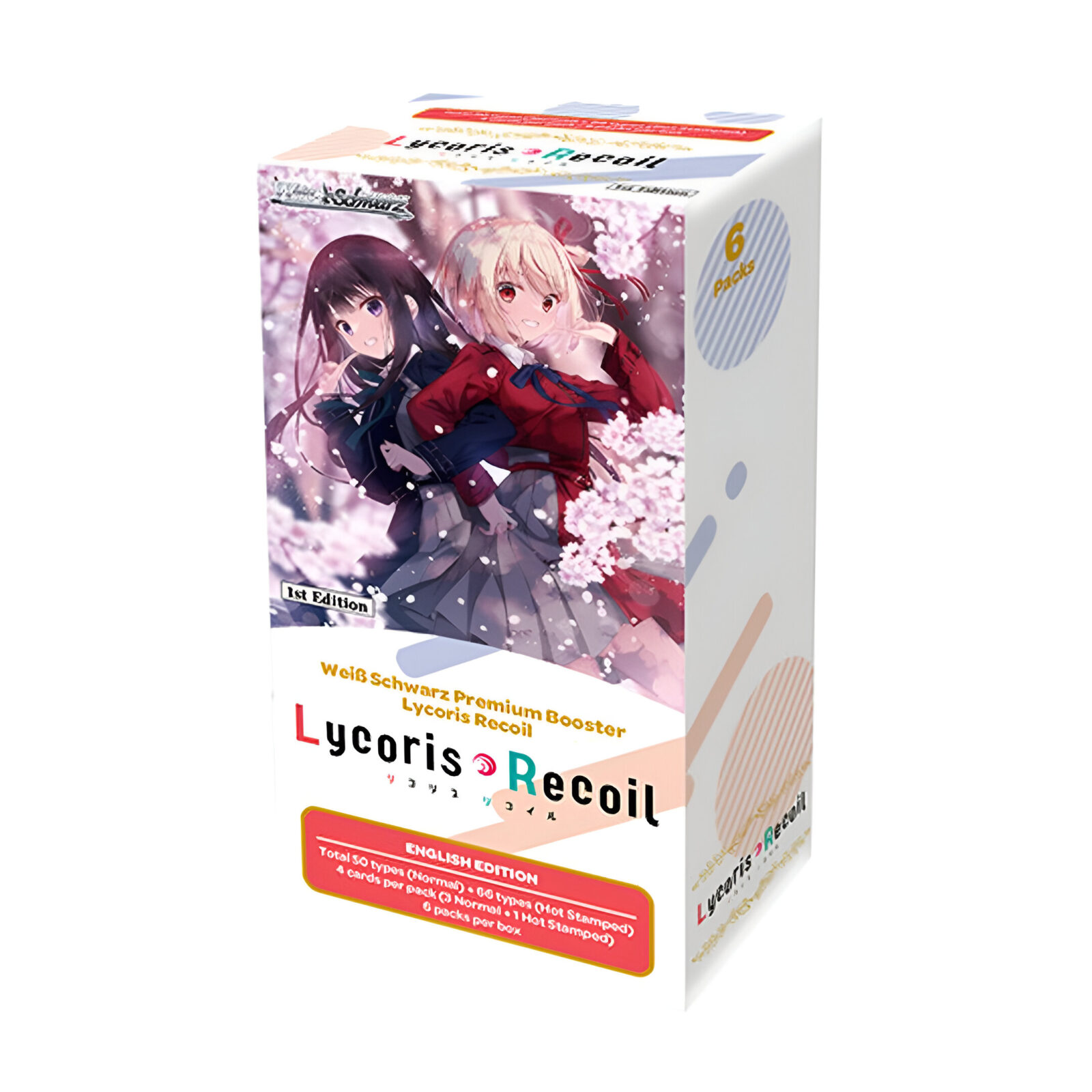 Weiss Schwarz – Lycoris Recoil Premium Booster (6 Packs)