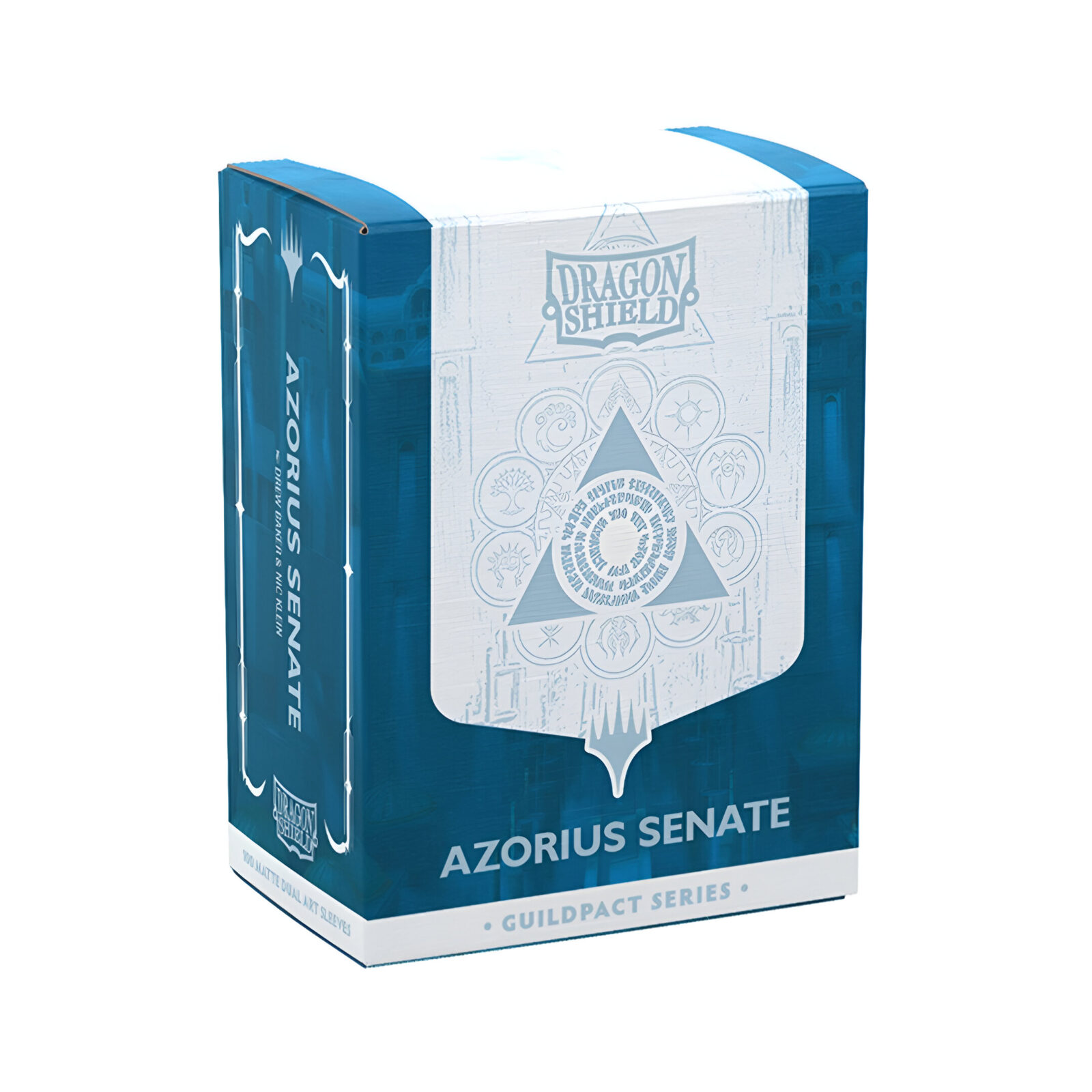 Dragon Shield – Dual Matte Art Standard Size Sleeves 100 Pack – Magic: The Gathering Azorious Senate