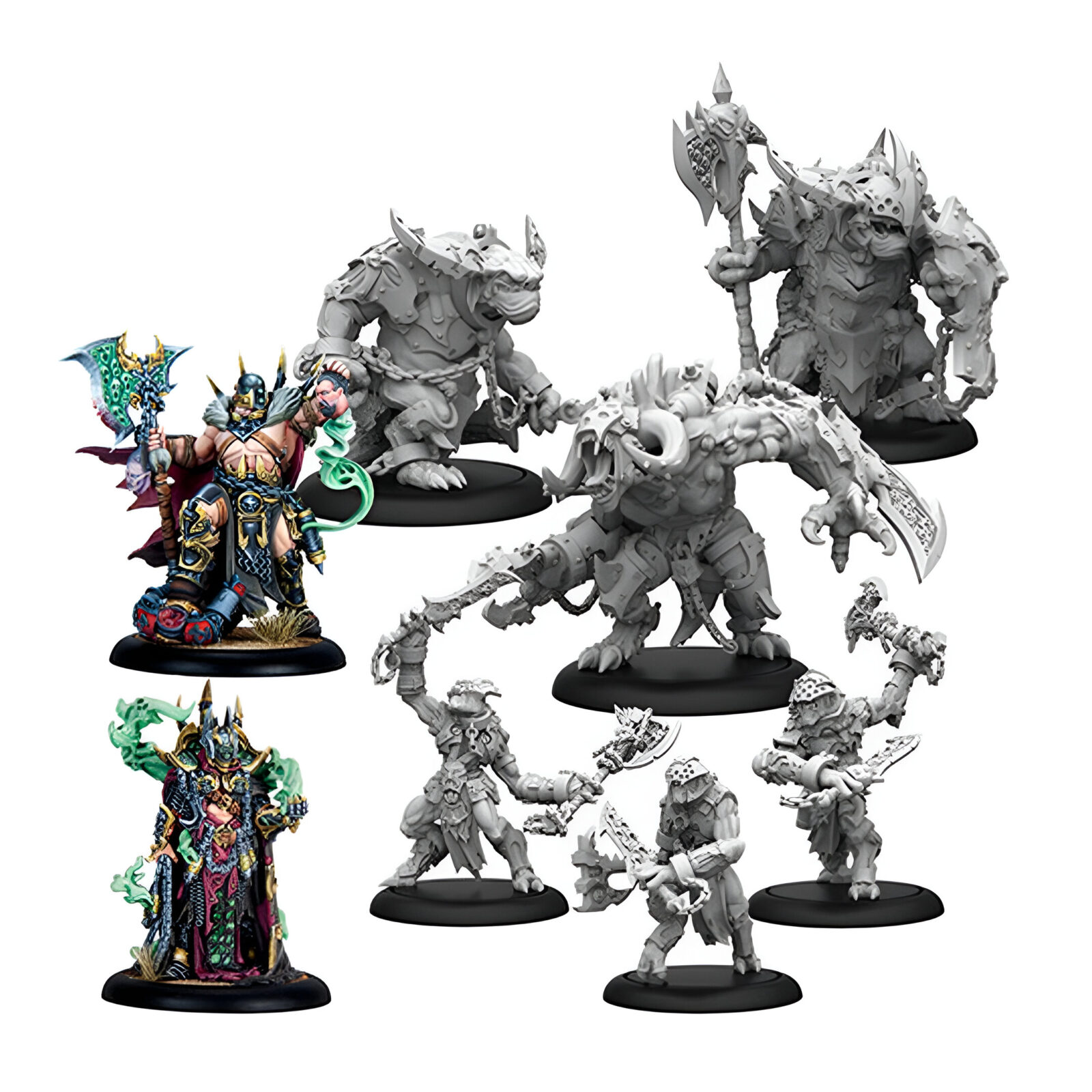 Warmachine – Orgoth Cursebound Command Cadre
