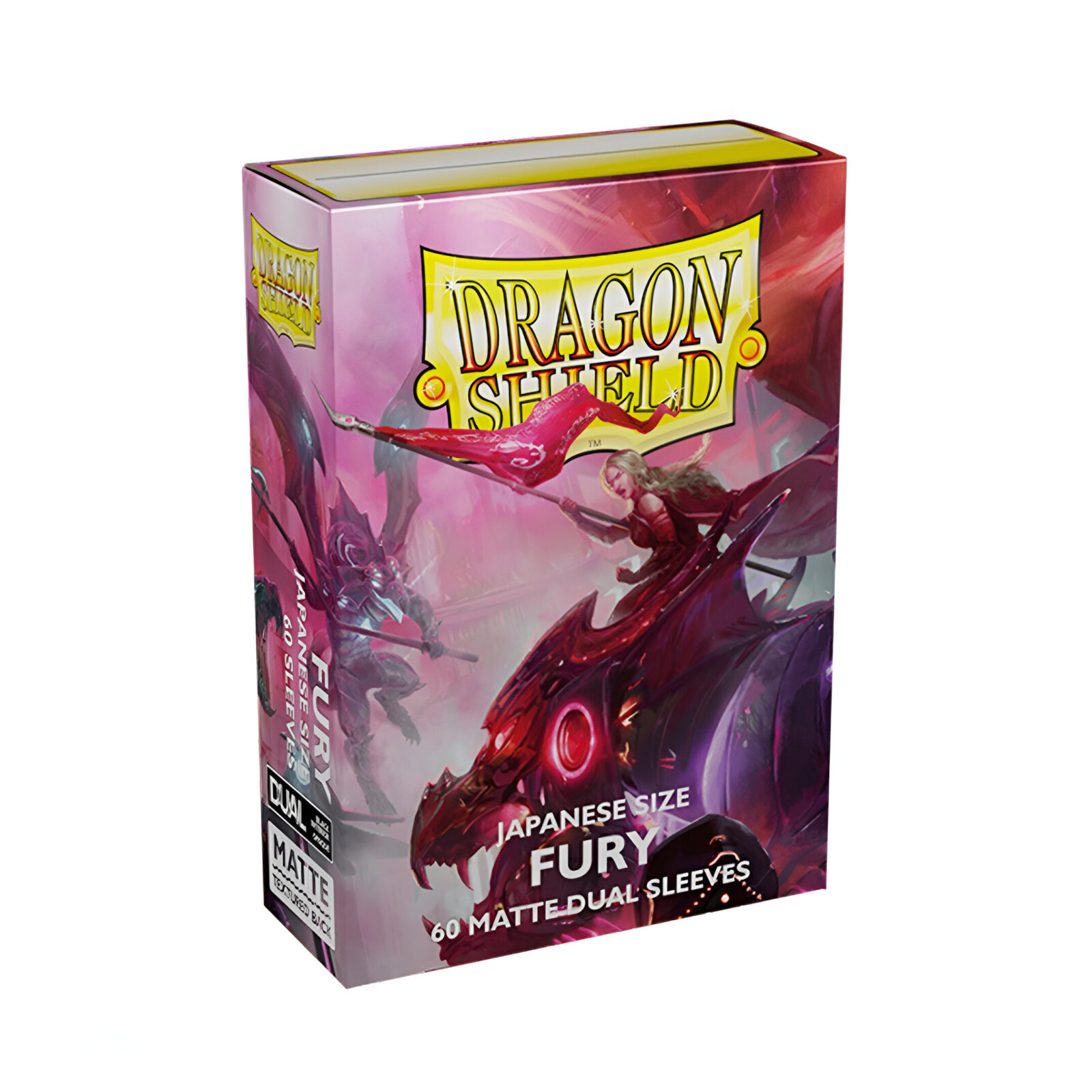 Dragon Shield – Dual Matte Japanese Size Sleeves 60 Pack – Fury