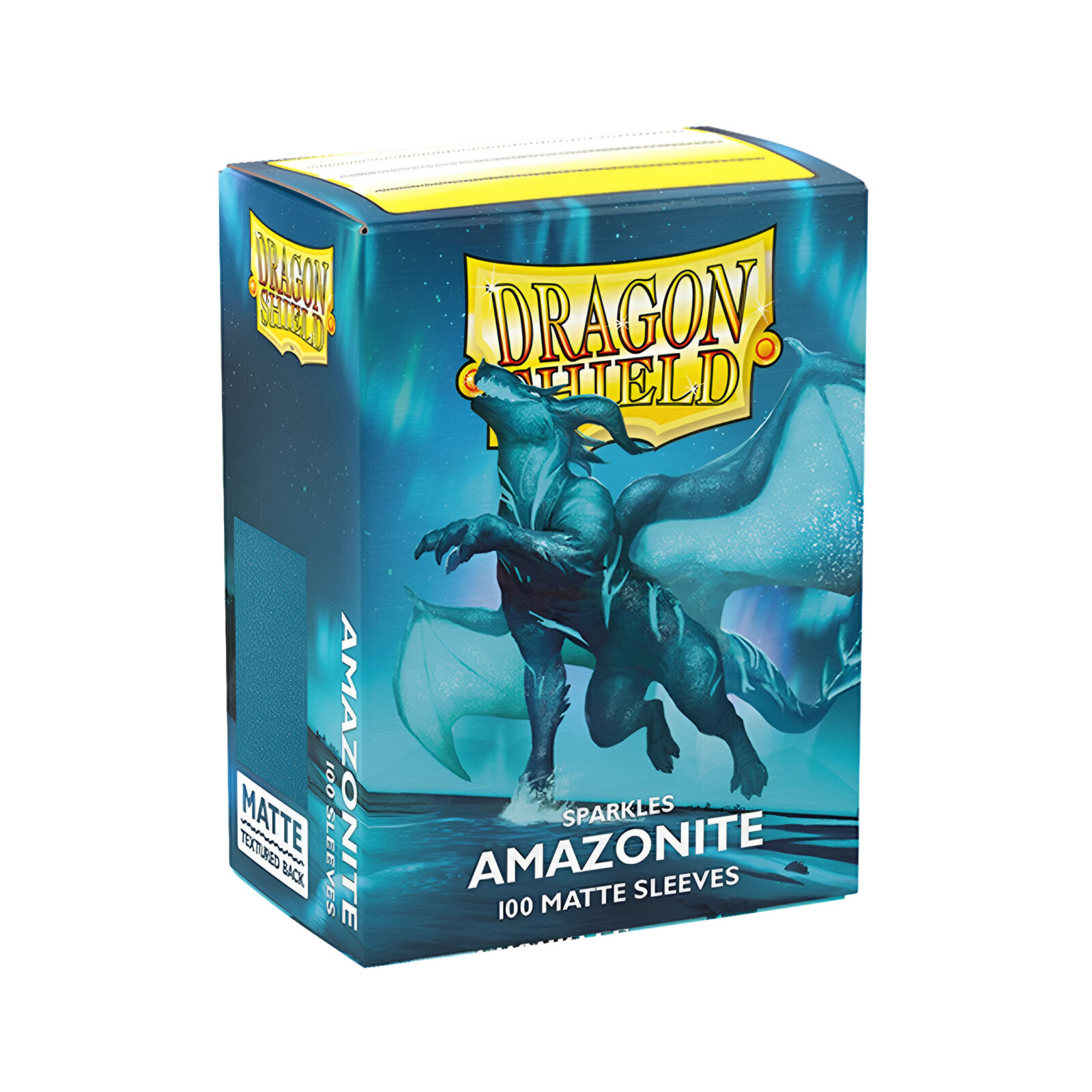 Dragon Shield – Matte Sparkles Standard Size Sleeves 100 Pack – Amazonite