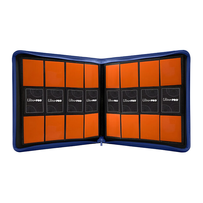 Ultra Pro – 12 Pocket Zippered Pro Binder – Blue