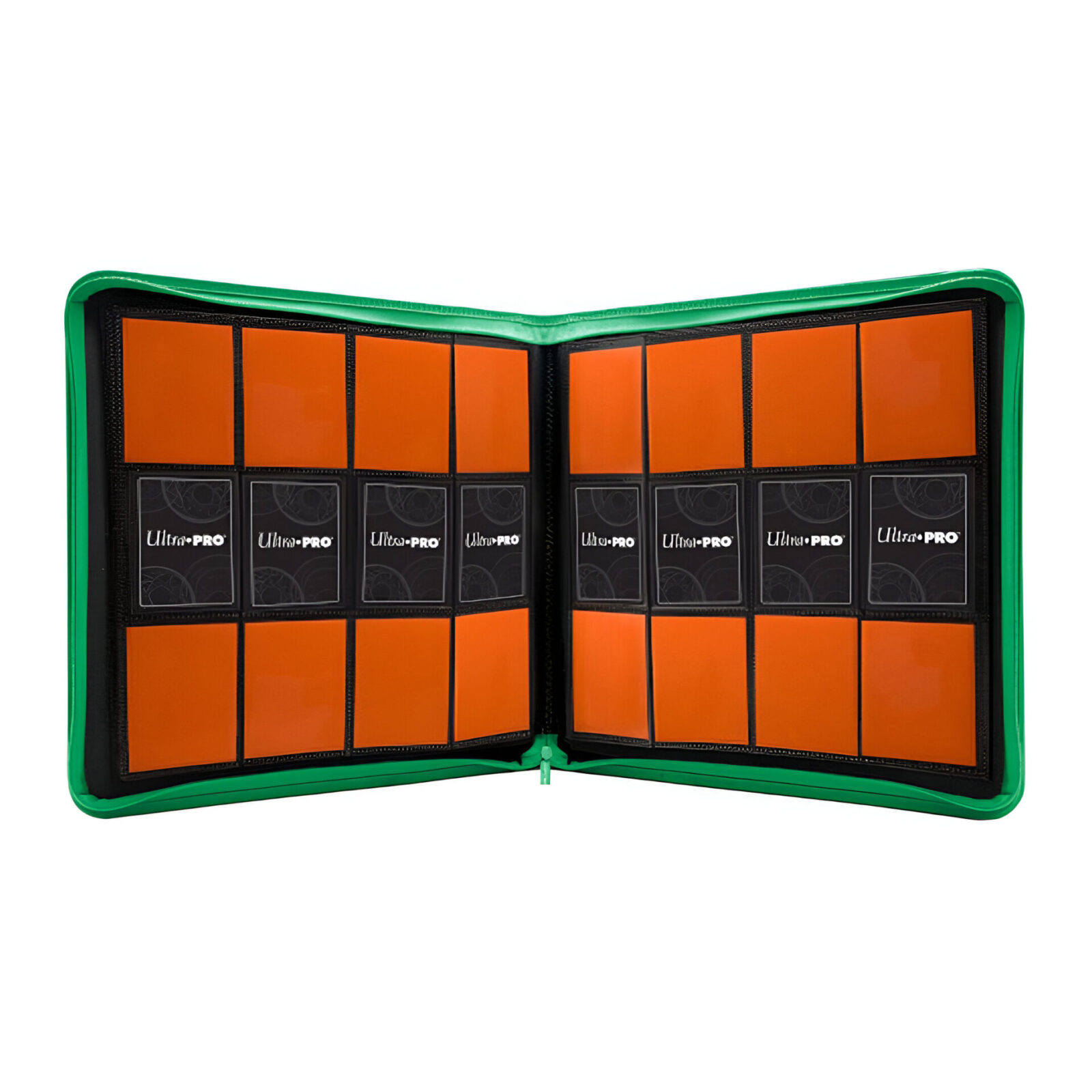 Ultra Pro – 12 Pocket Zippered Pro Binder – Green