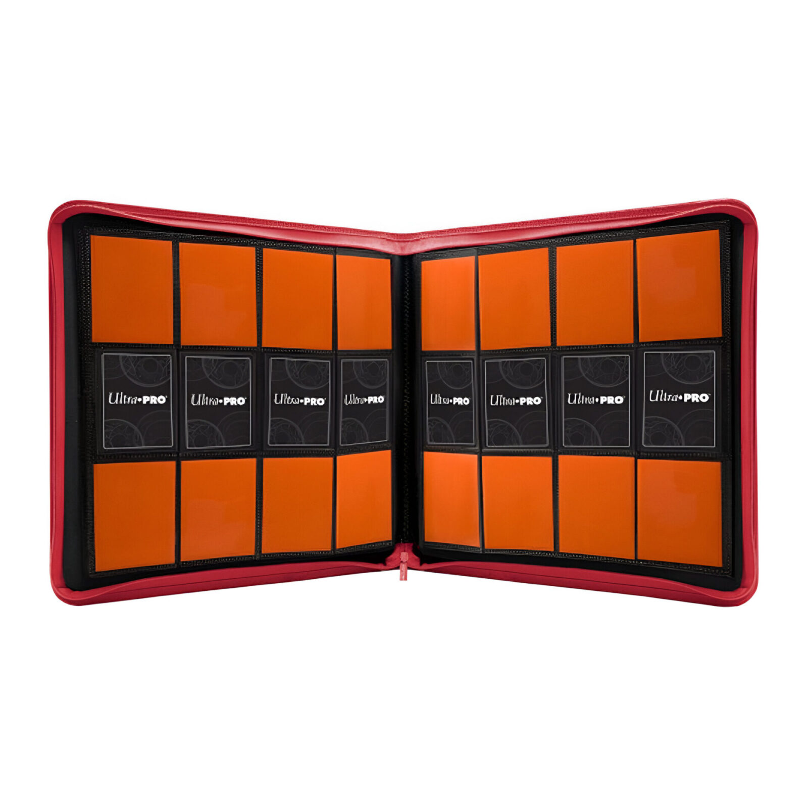 Ultra Pro – 12 Pocket Zippered Pro Binder – Red