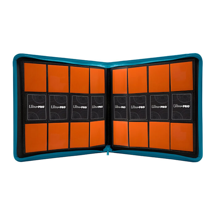 Ultra Pro – 12 Pocket Zippered Pro Binder – Teal