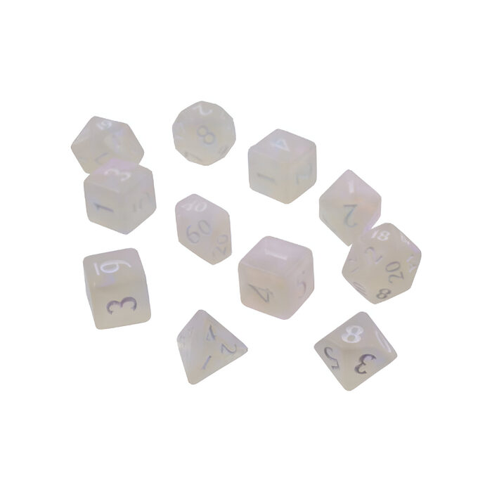 Ultra Pro – Eclipse 11 Dice Set – Arctic White