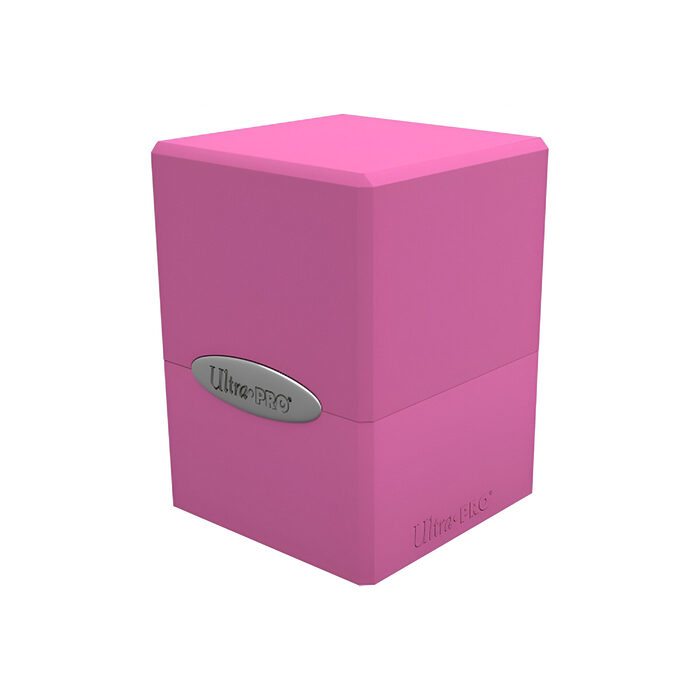 Ultra Pro – Satin Cube Deck Box – Hot Pink