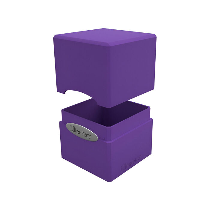 Ultra Pro – Satin Cube Deck Box – Royal Purple