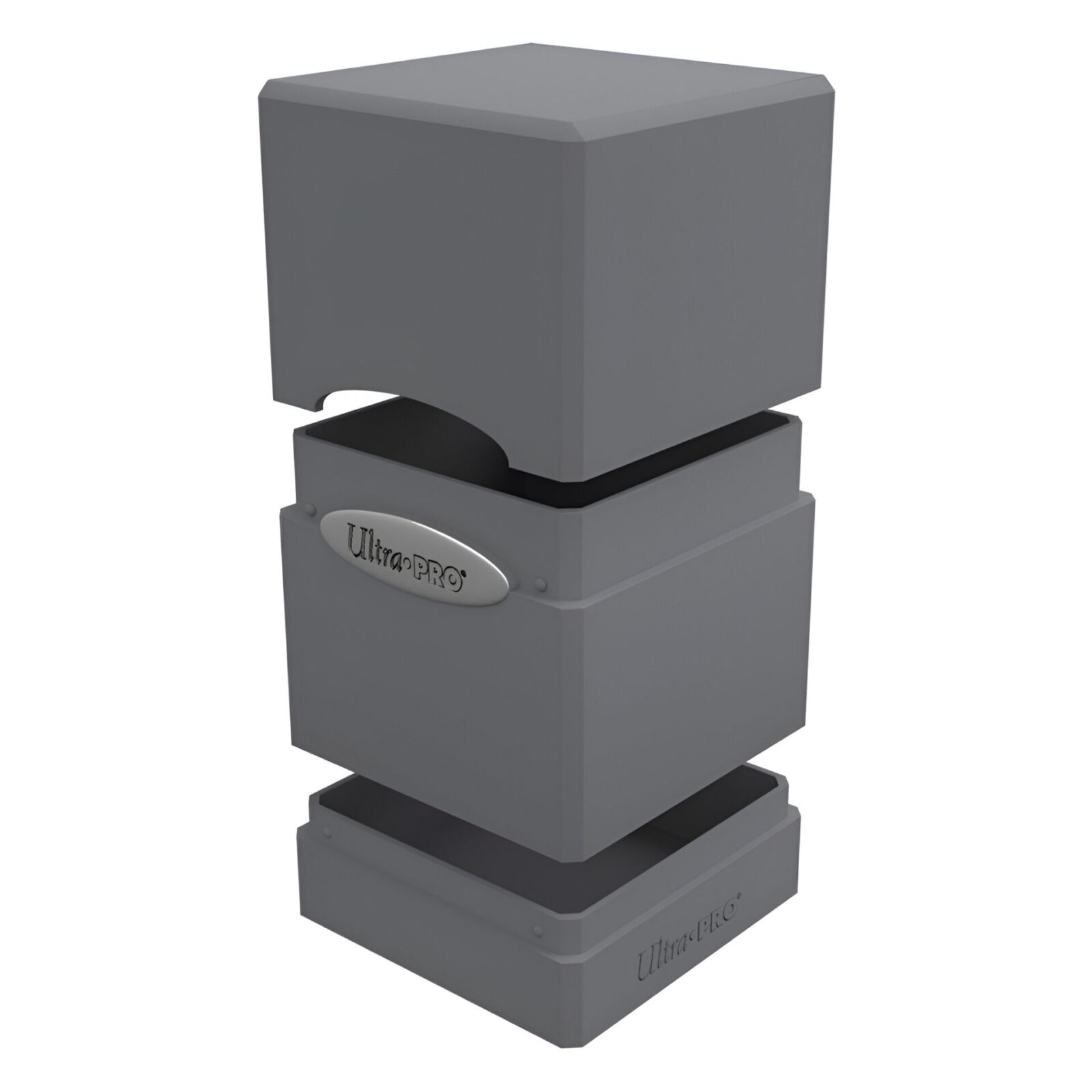 Ultra Pro – Satin Tower Deck Box – Smoke Grey