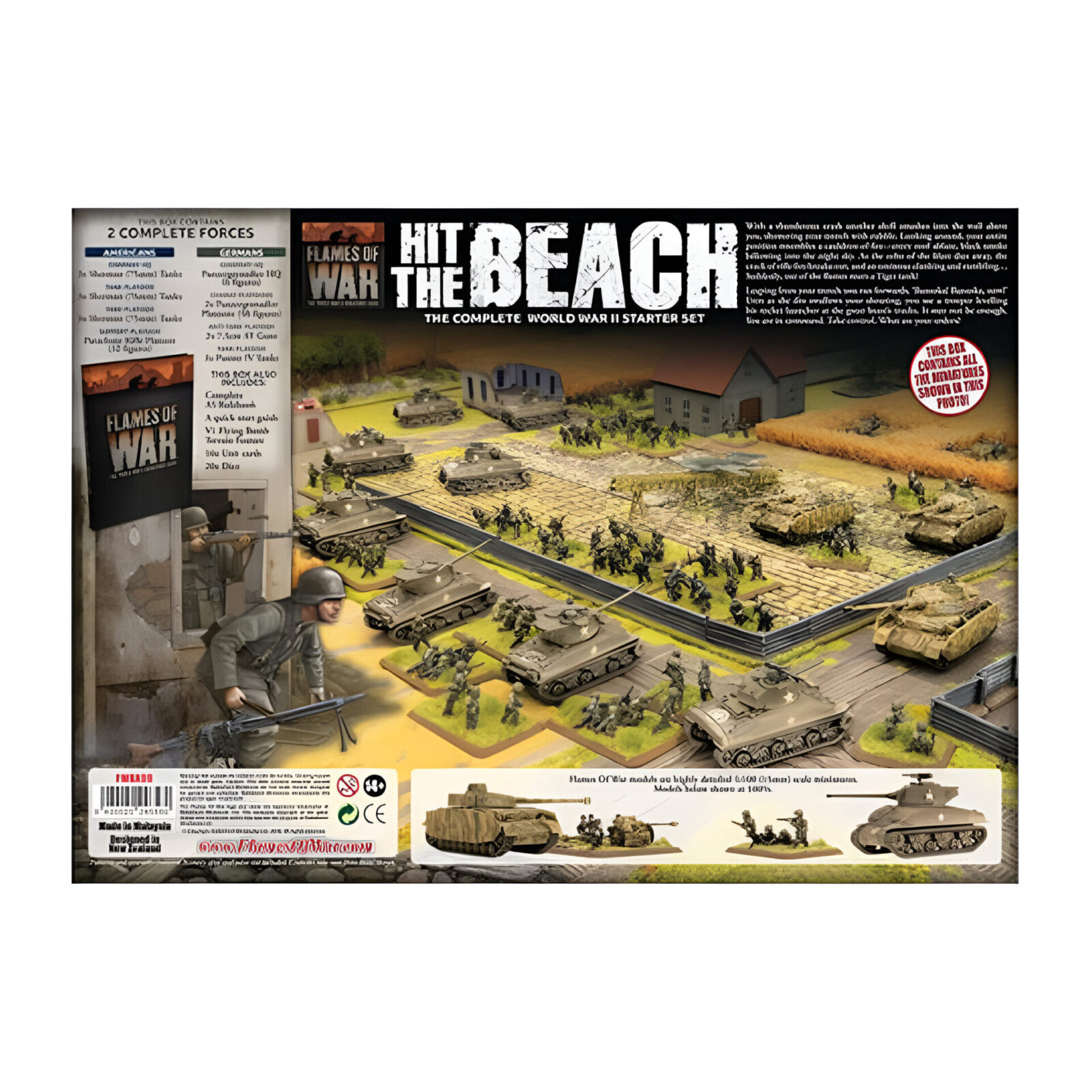 Flames of War – Hit The Beach Starter Set