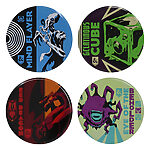 Dungeons & Dragons – Monsters Set of 4 Metal Coasters