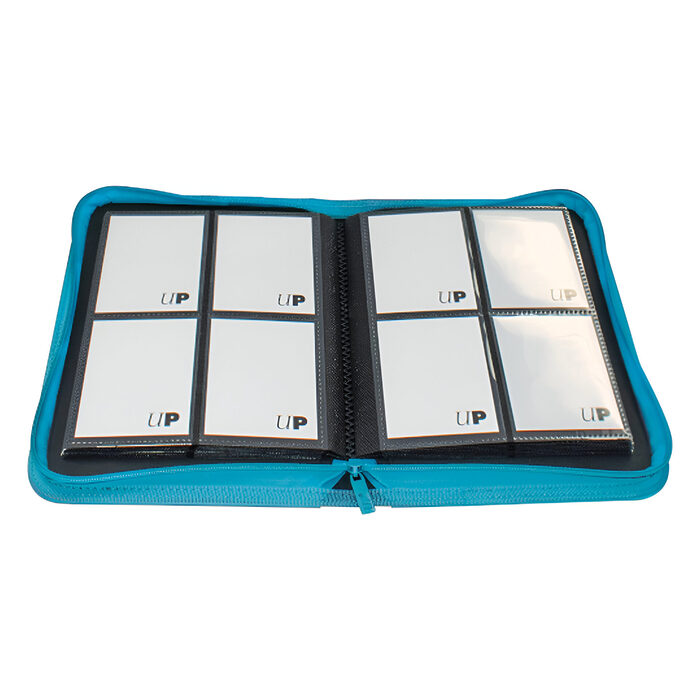 Ultra Pro – 4 Pocket Zippered Pro Binder – Teal