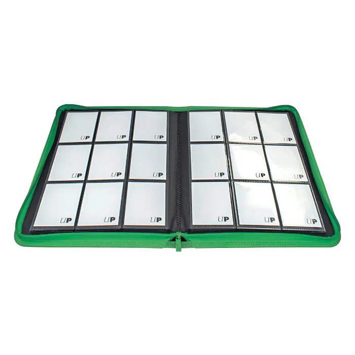 Ultra Pro – 9 Pocket Zippered Pro Binder – Green 4