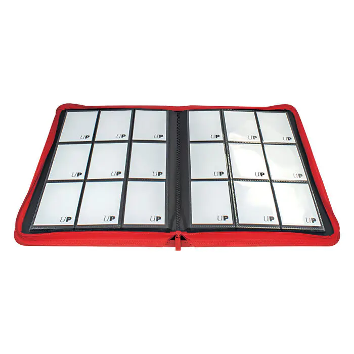 Ultra Pro – 9 Pocket Zippered Pro Binder – Red 4