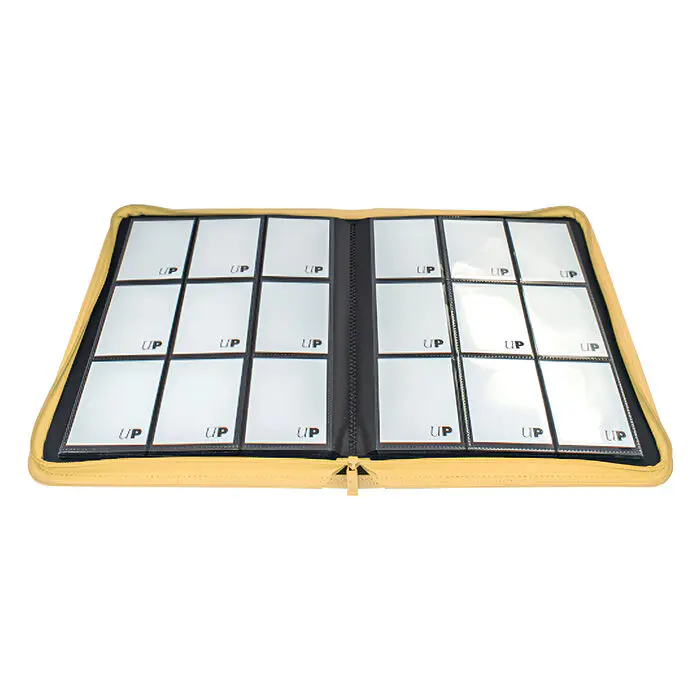 Ultra Pro – 9 Pocket Zippered Pro Binder – Yellow 4
