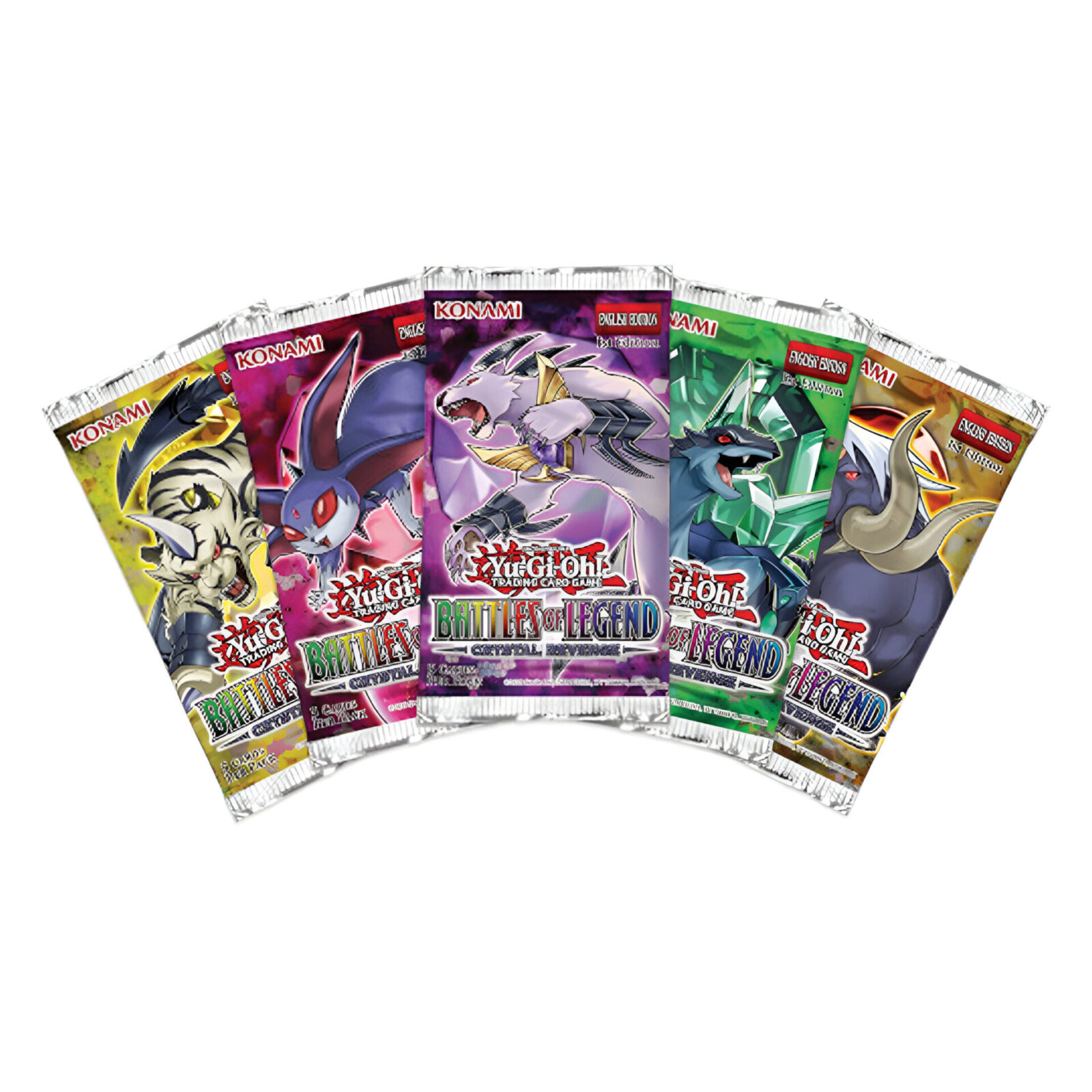 Yu-Gi-Oh! TCG: Battles of Legend: Crystal Revenge Booster (24 Packs)