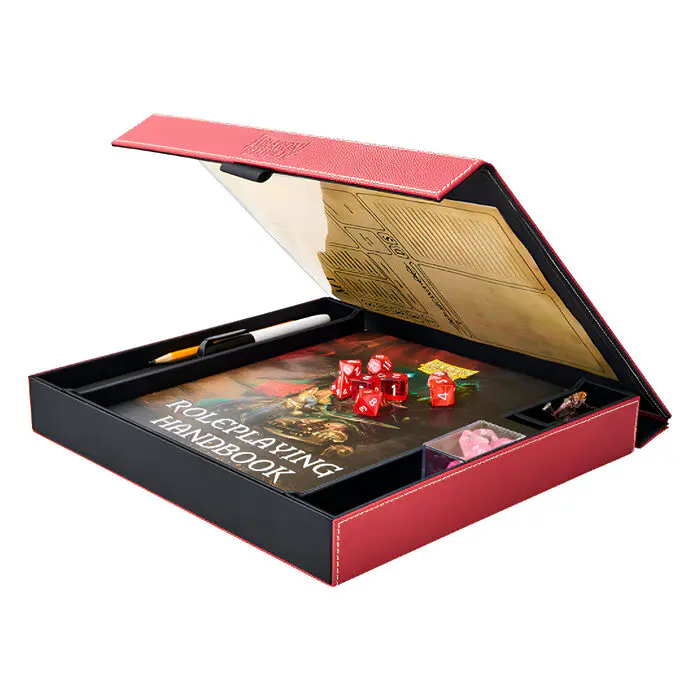 Dragon Shield – Roleplay Player Companion – Blood Red 4