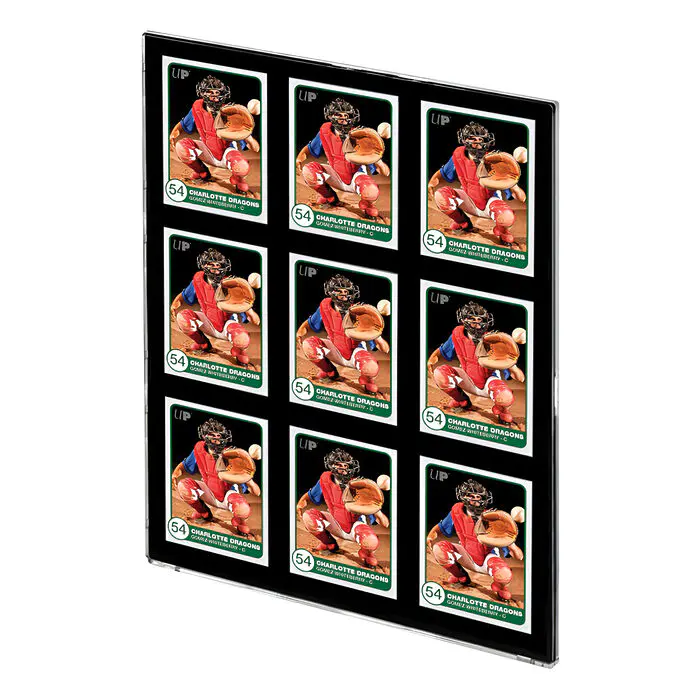 Ultra Pro – 9 Pocket Black Border UV One-Touch Magnetic Holder 4
