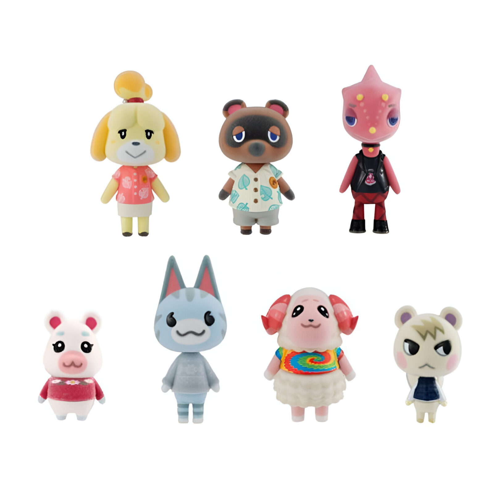 Animal Crossing – 7 Miniature Figures Gift Set – Wave 1