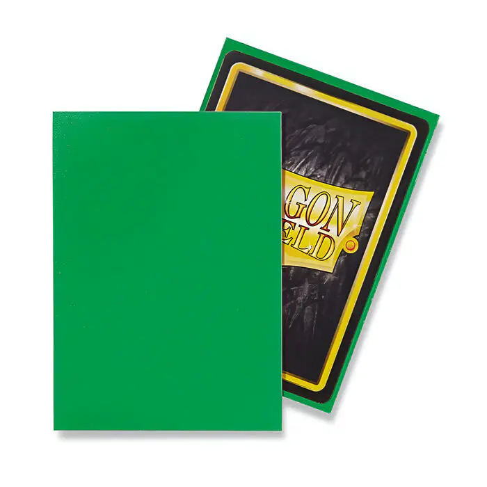 Dragon Shield – Matte Standard Size Sleeves 100pk – Apple Green (10 Packs) 4
