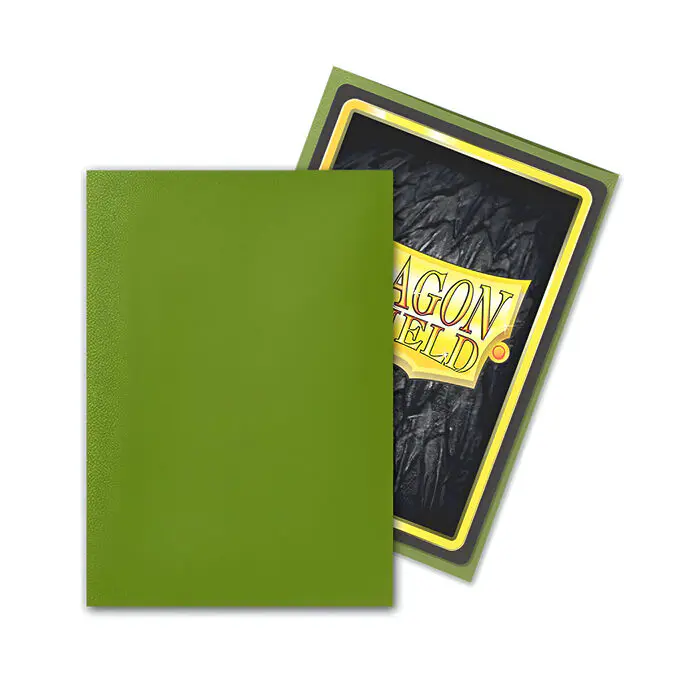Dragon Shield – Matte Japanese Size Sleeves 60pk – Olive (10 Packs) 4