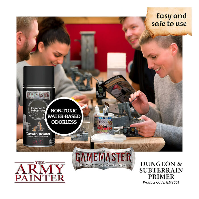 The Army Painter – GameMaster – Terrain Primer Dungeon & Subterrain (6 Packs)