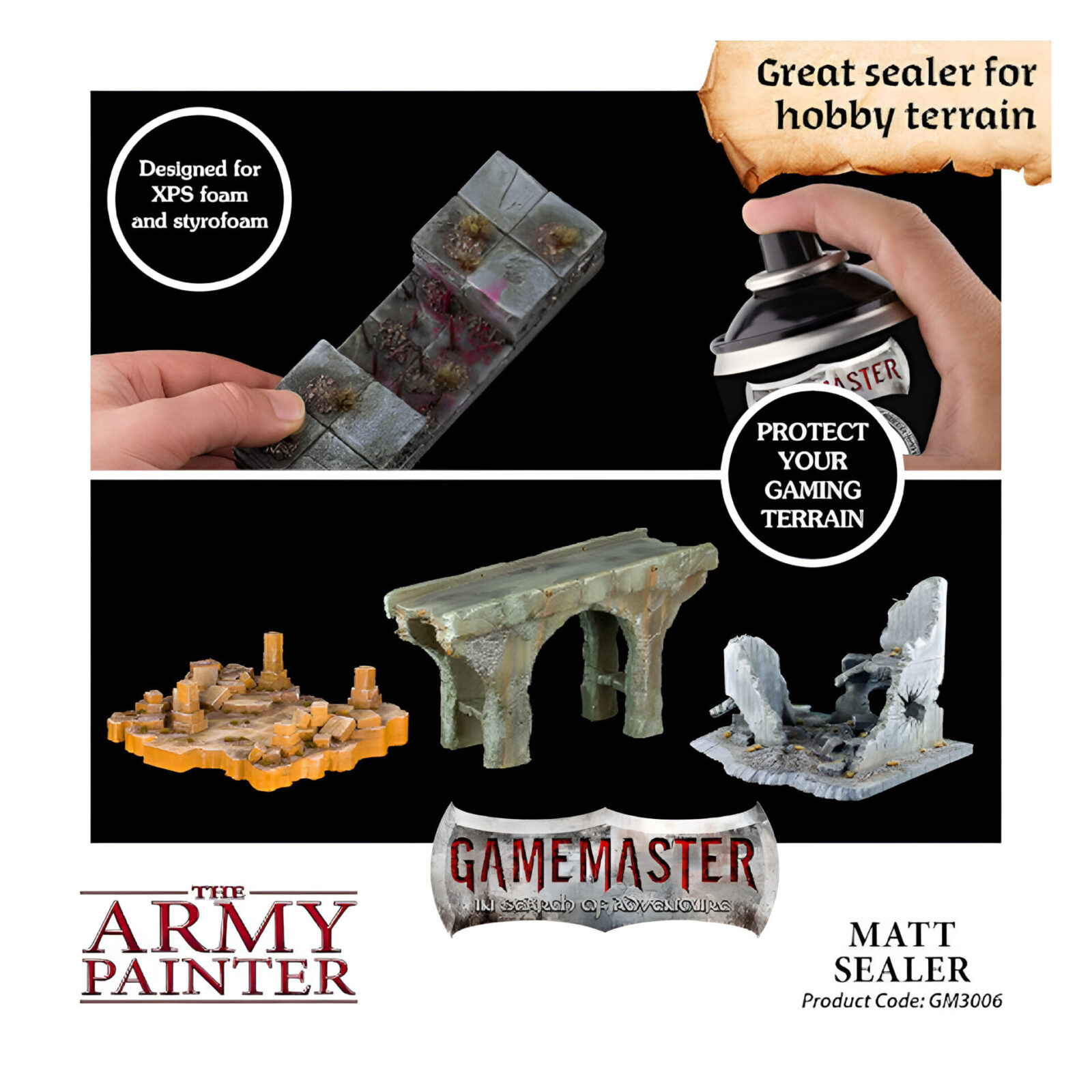 The Army Painter – Game Master – Water-Based Varnish (6 Packs)