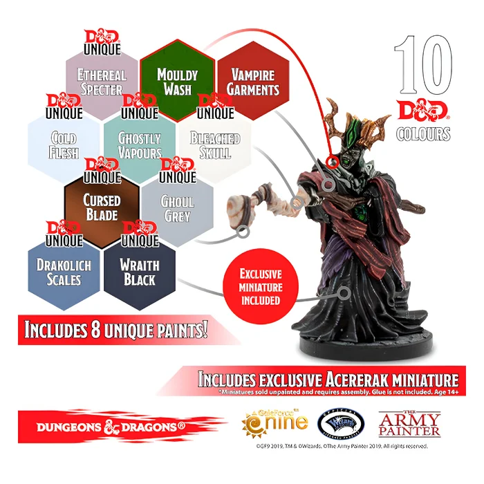 The Army Painter – D&D – Undead Paint Set 4