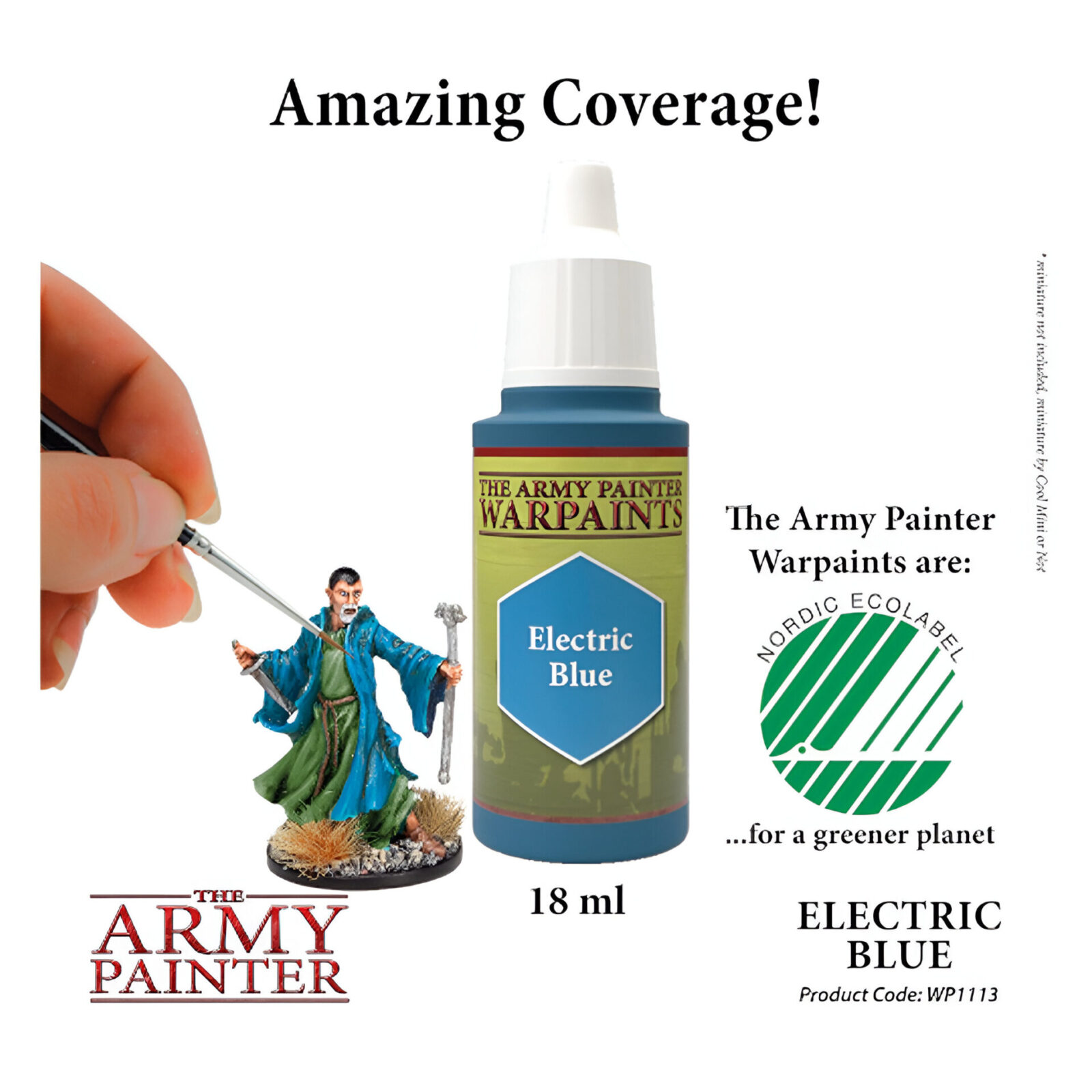 The Army Painter – Warpaint Acrylic – Electric Blue (6 Packs)