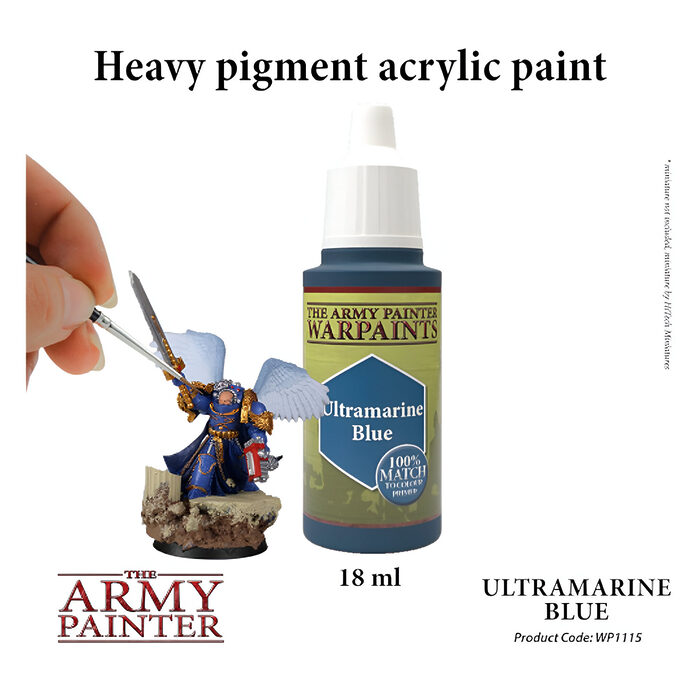 The Army Painter – Warpaint Acrylic – Ultramarine Blue (6 Packs)