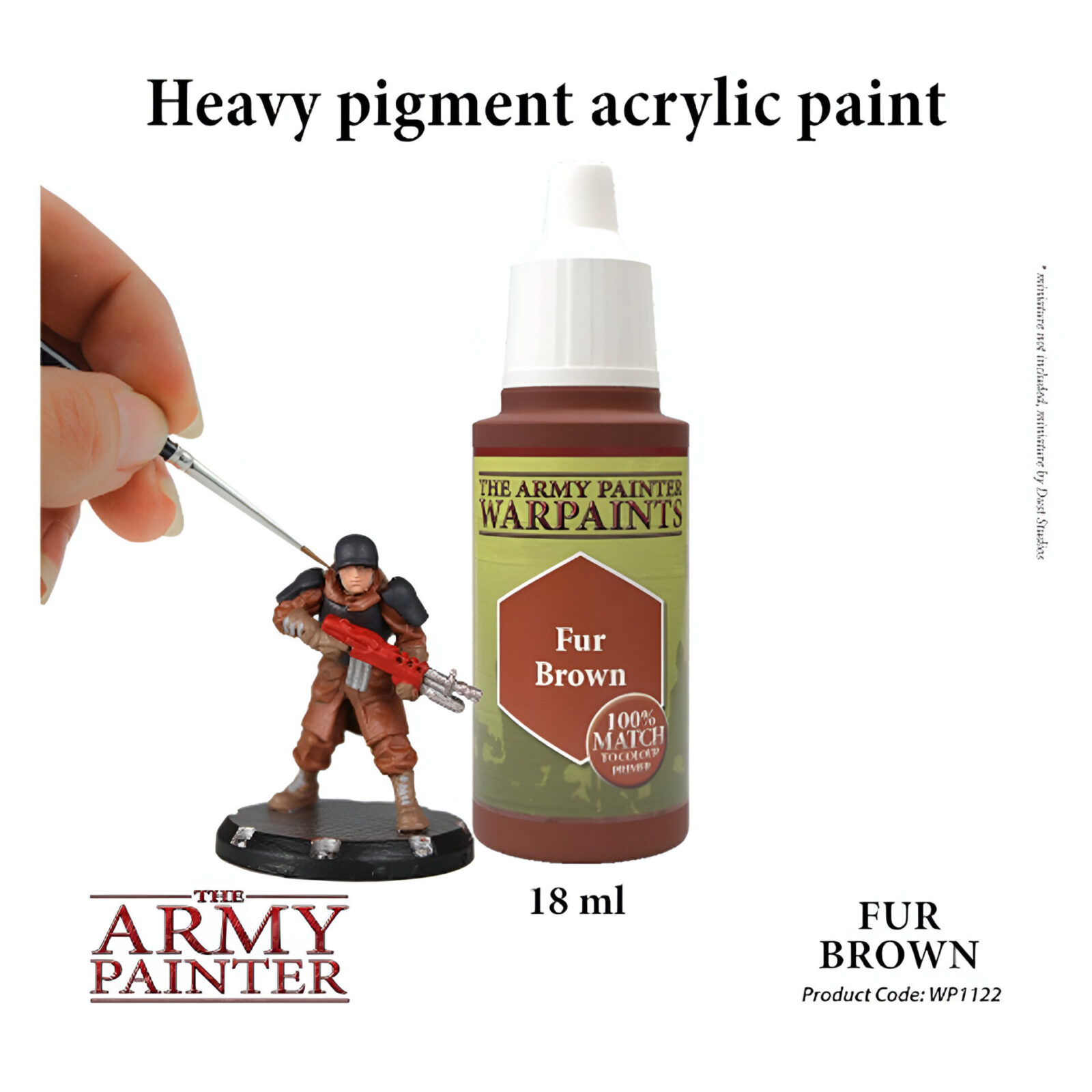 The Army Painter – Warpaint Acrylic – Fur Brown (6 Packs)