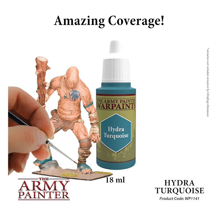 The Army Painter – Warpaint Acrylic – Hydra Turquoise (6 Packs)