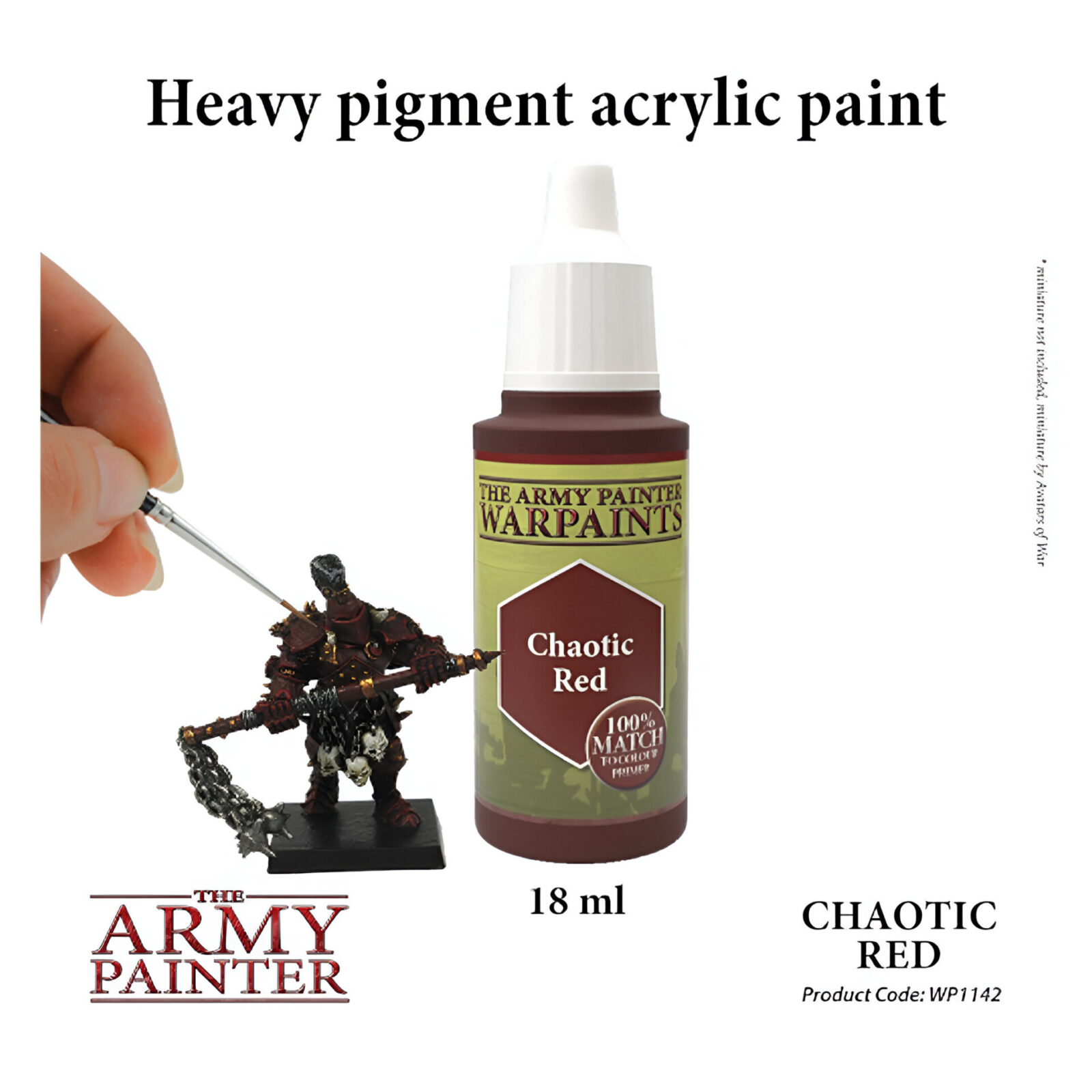 The Army Painter – Warpaint Acrylic – Chaotic Red (6 Packs)