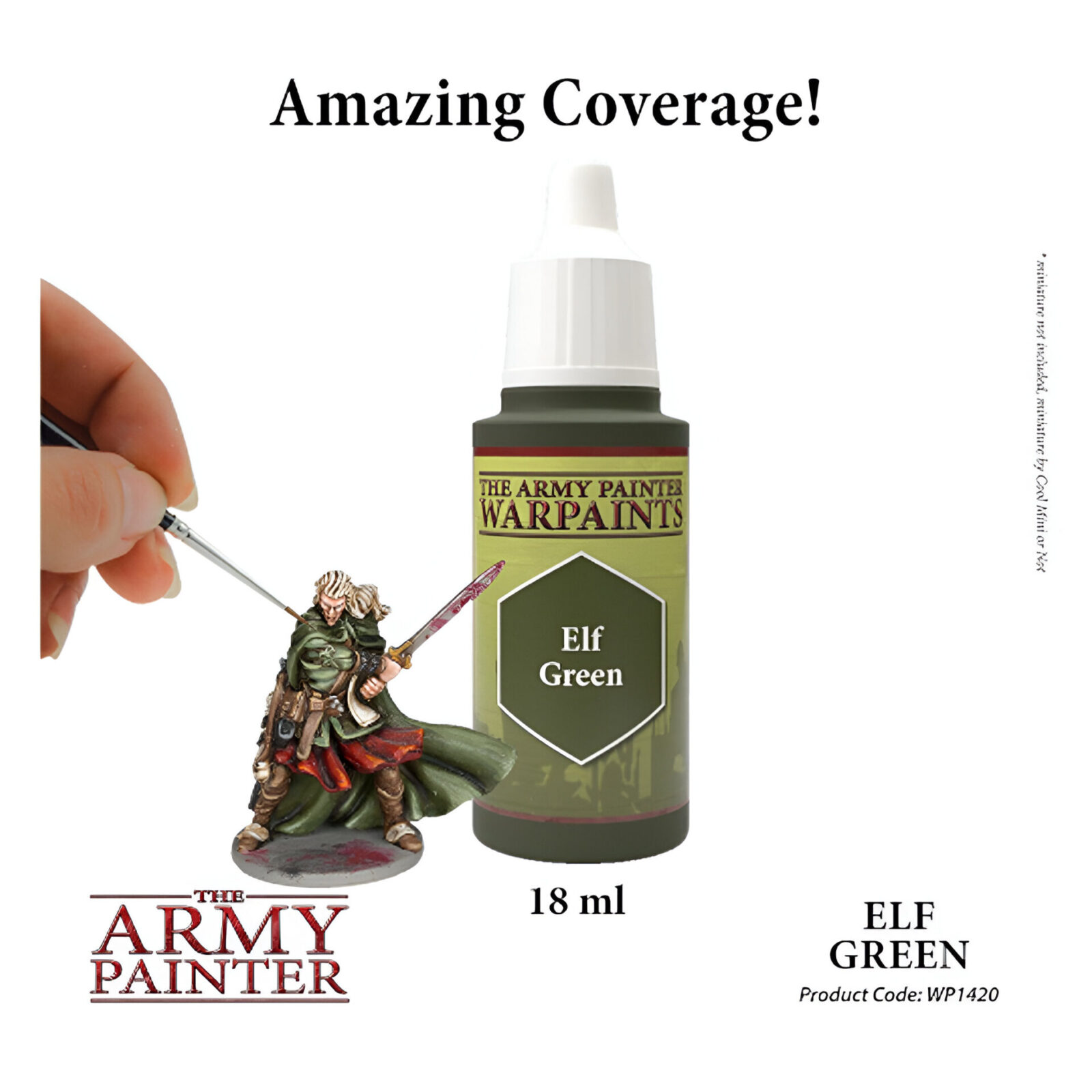 The Army Painter – Warpaint Acrylic – Elf Green (6 Packs)