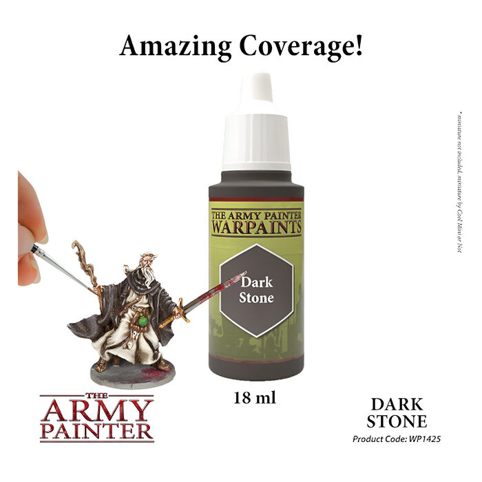 The Army Painter – Warpaint Acrylic – Dark Stone (6 Packs)