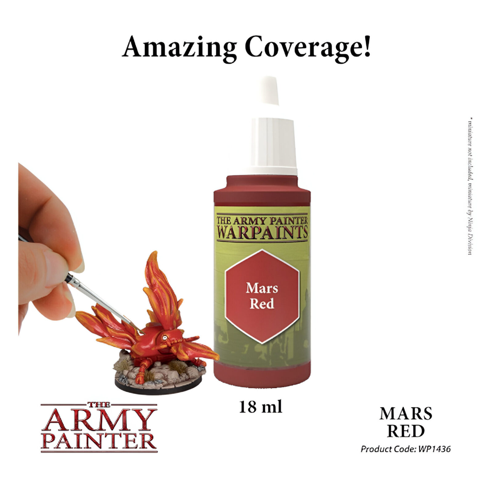 The Army Painter – Warpaint Acrylic – Mars Red (6 Packs)