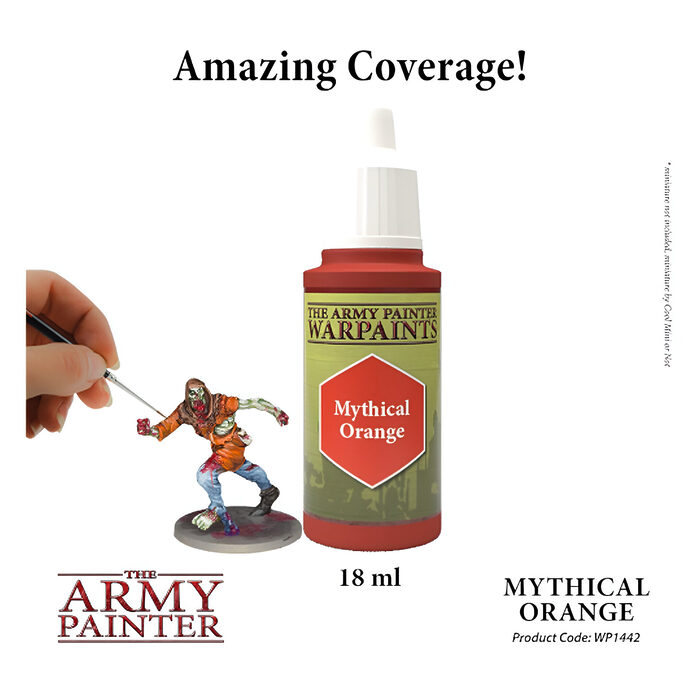 The Army Painter – Warpaint Acrylic – Mythical Orange (6 Packs)