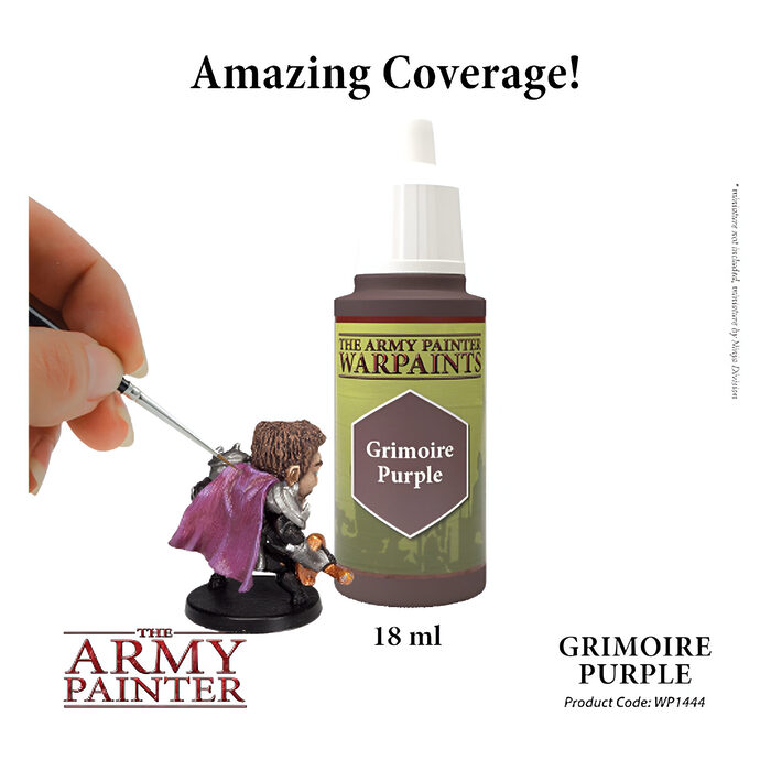 The Army Painter – Warpaint Acrylic – Grimoire Purple (6 Packs)