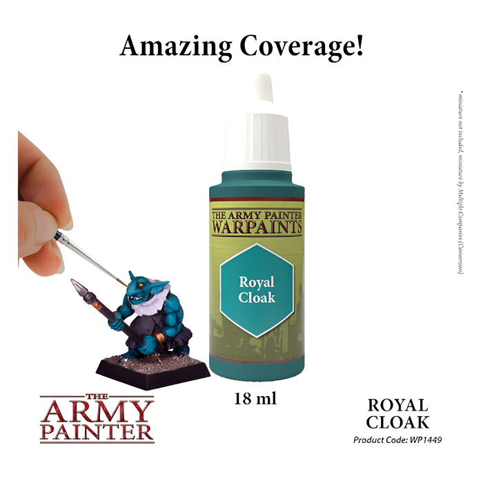 The Army Painter – Warpaint Acrylic – Royal Cloak (6 Packs)