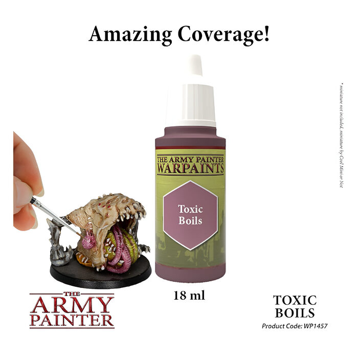 The Army Painter – Warpaint Acrylic – Toxic Boils (6 Packs)