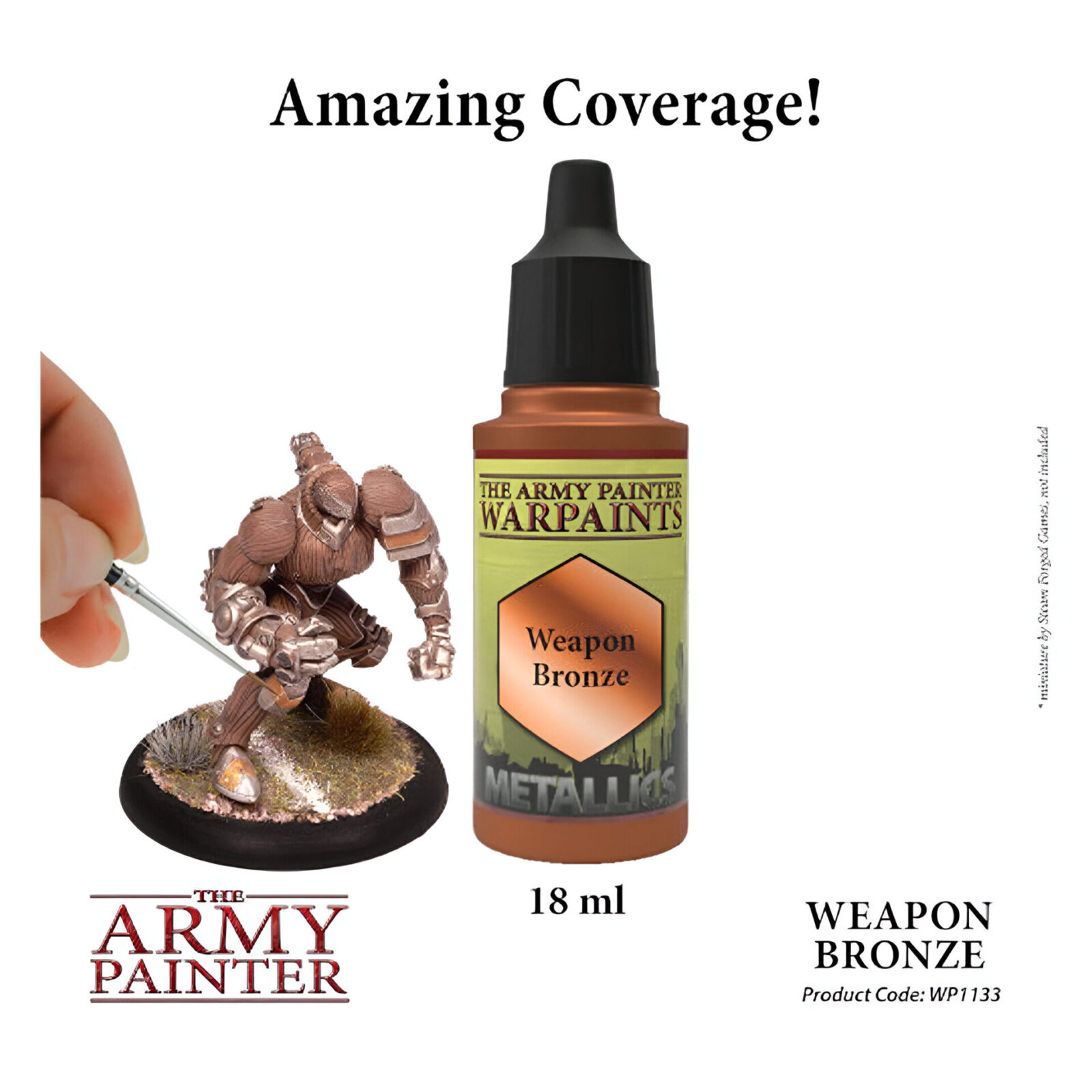 The Army Painter – Warpaint Metallic – Weapon Bronze (6 Packs)