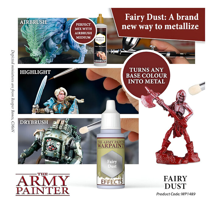 The Army Painter – Warpaint Metallic – Fairy Dust (6 Packs)