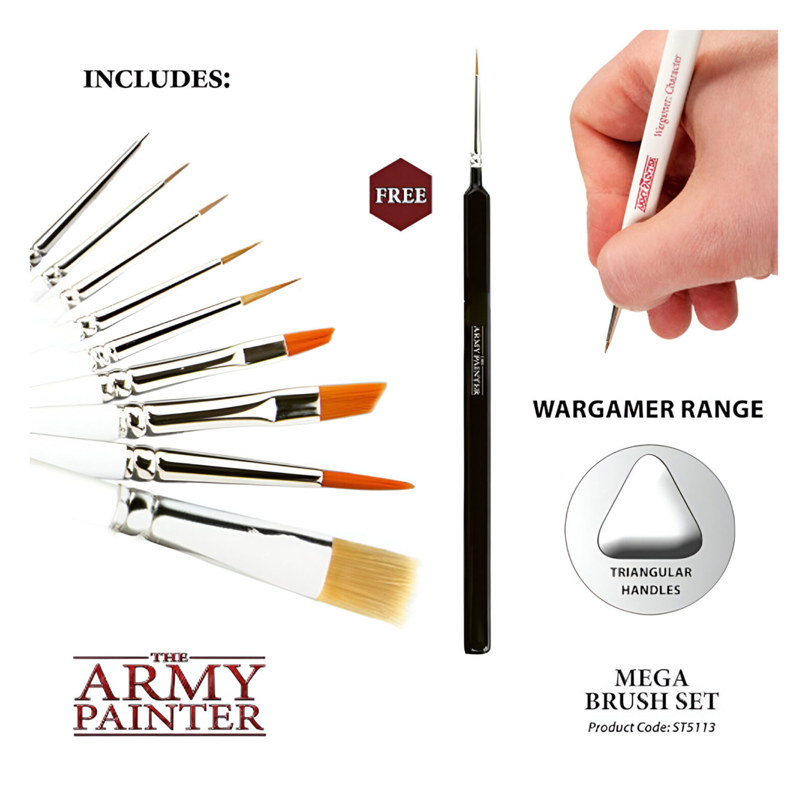 The Army Painter – Mega Brush Set