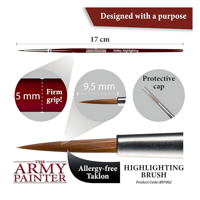 The Army Painter – Hobby Brush – Highlighting (12 Packs)