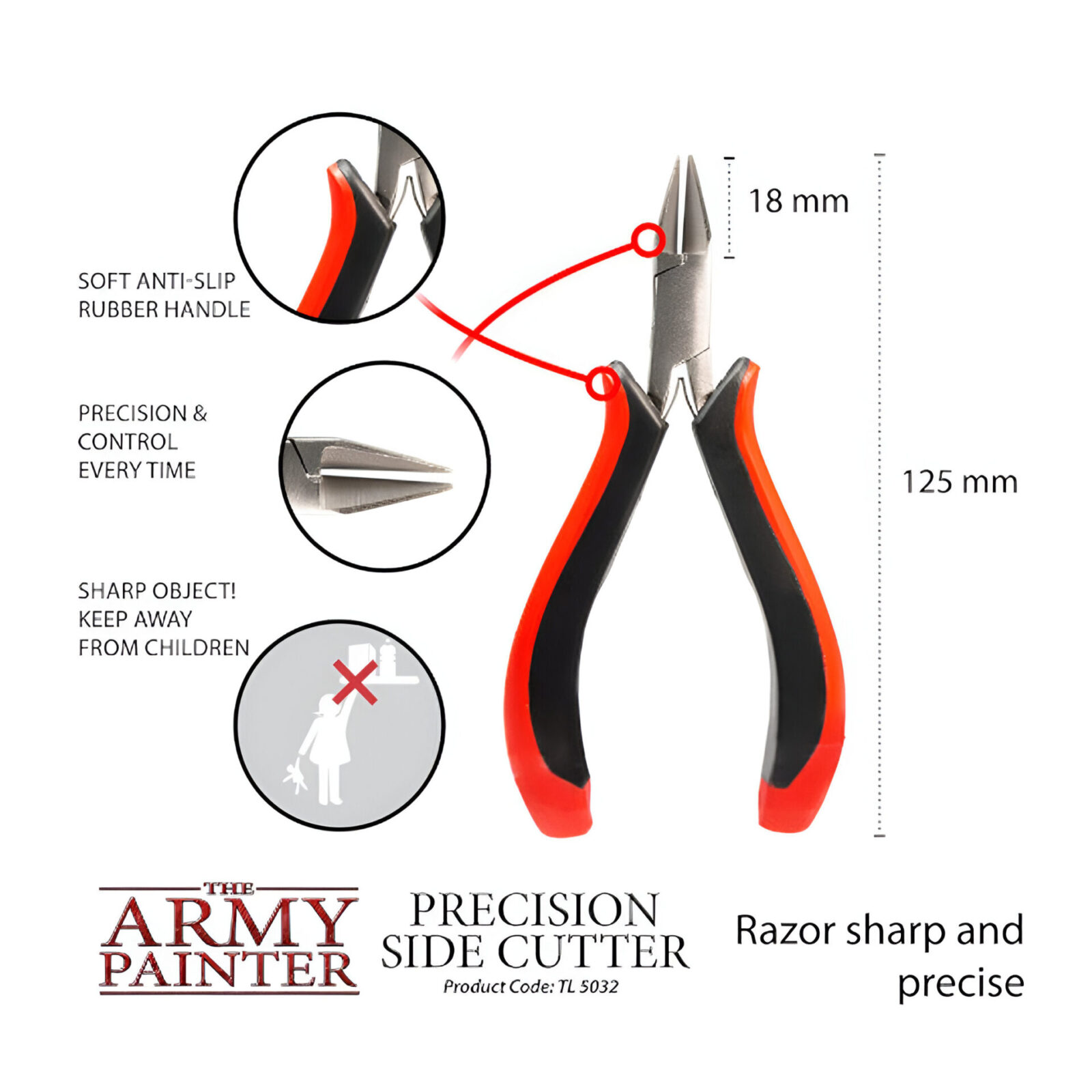 The Army Painter – Precision Side Cutter (5 Packs)