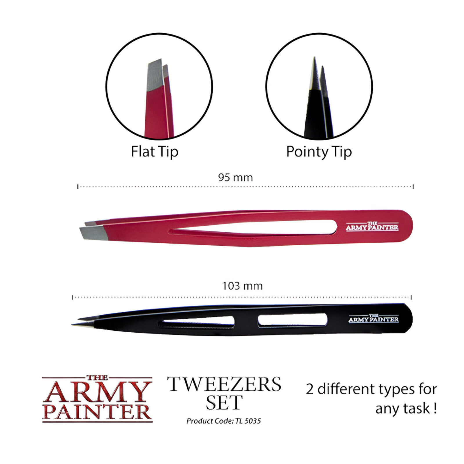 The Army Painter – Tweezers Set (5 Packs)