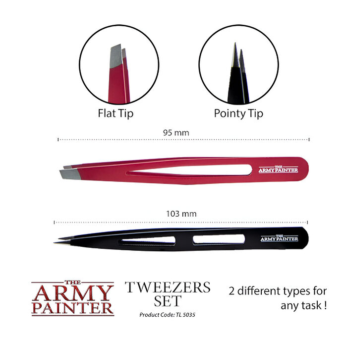 The Army Painter – Tweezers Set (5 Packs)