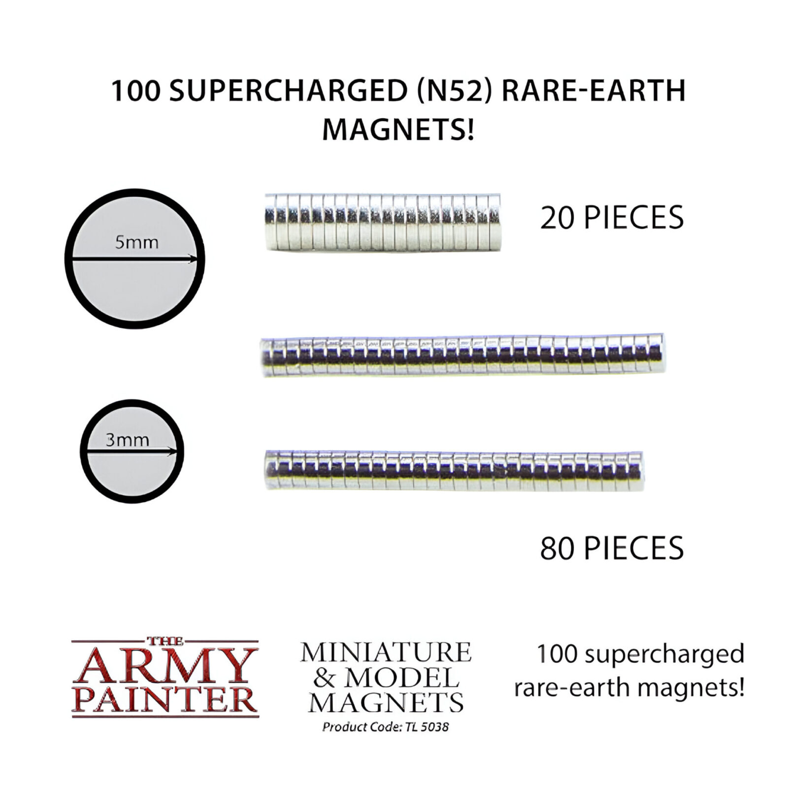 The Army Painter – Miniature and Model Magnets (5 Packs)