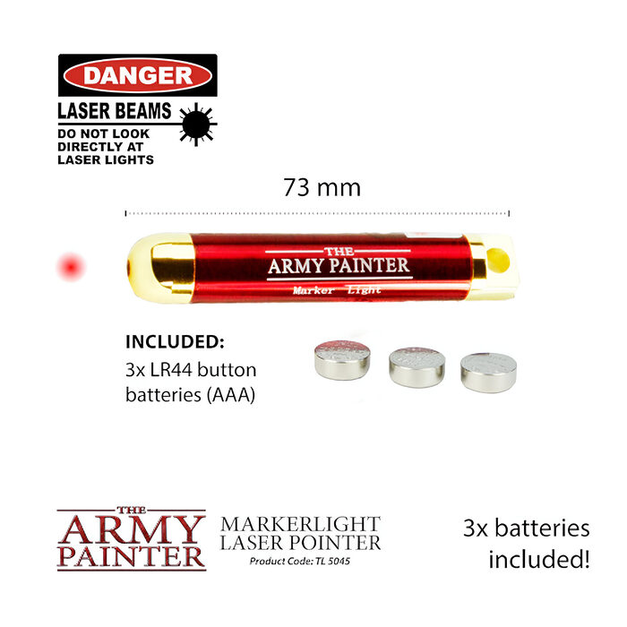 The Army Painter – Markerlight Laser Pointer (5 Packs)