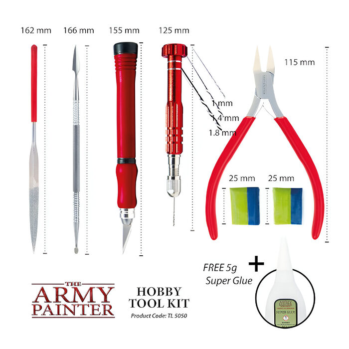 The Army Painter – Hobby Tool Kit (5 Packs)